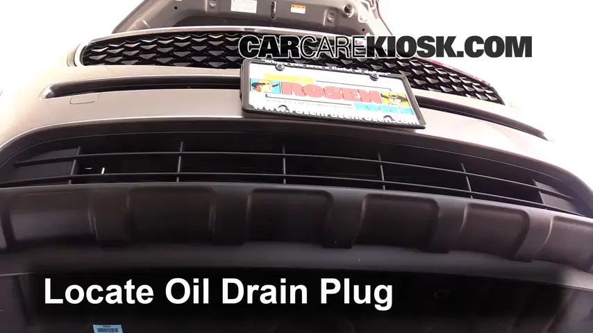 2017 Kia Sportage LX 2.4L 4 Cyl. Oil Change Oil and Oil Filter